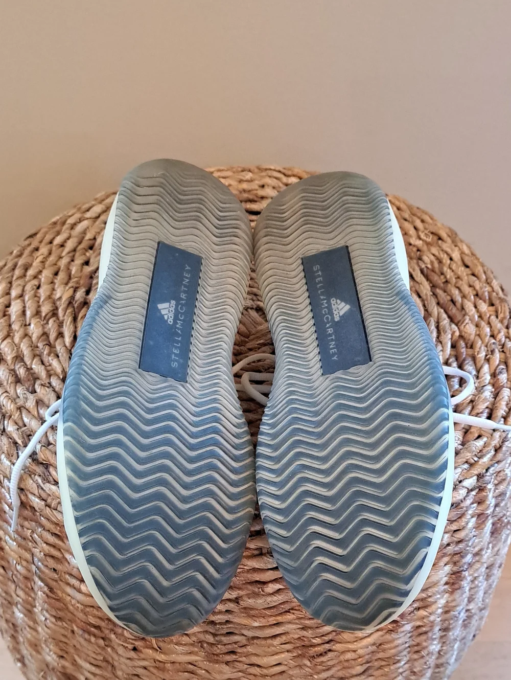 Adidas By Stella McCartney Womens Court Boost Cloud White Tennis Sneakers 8.5